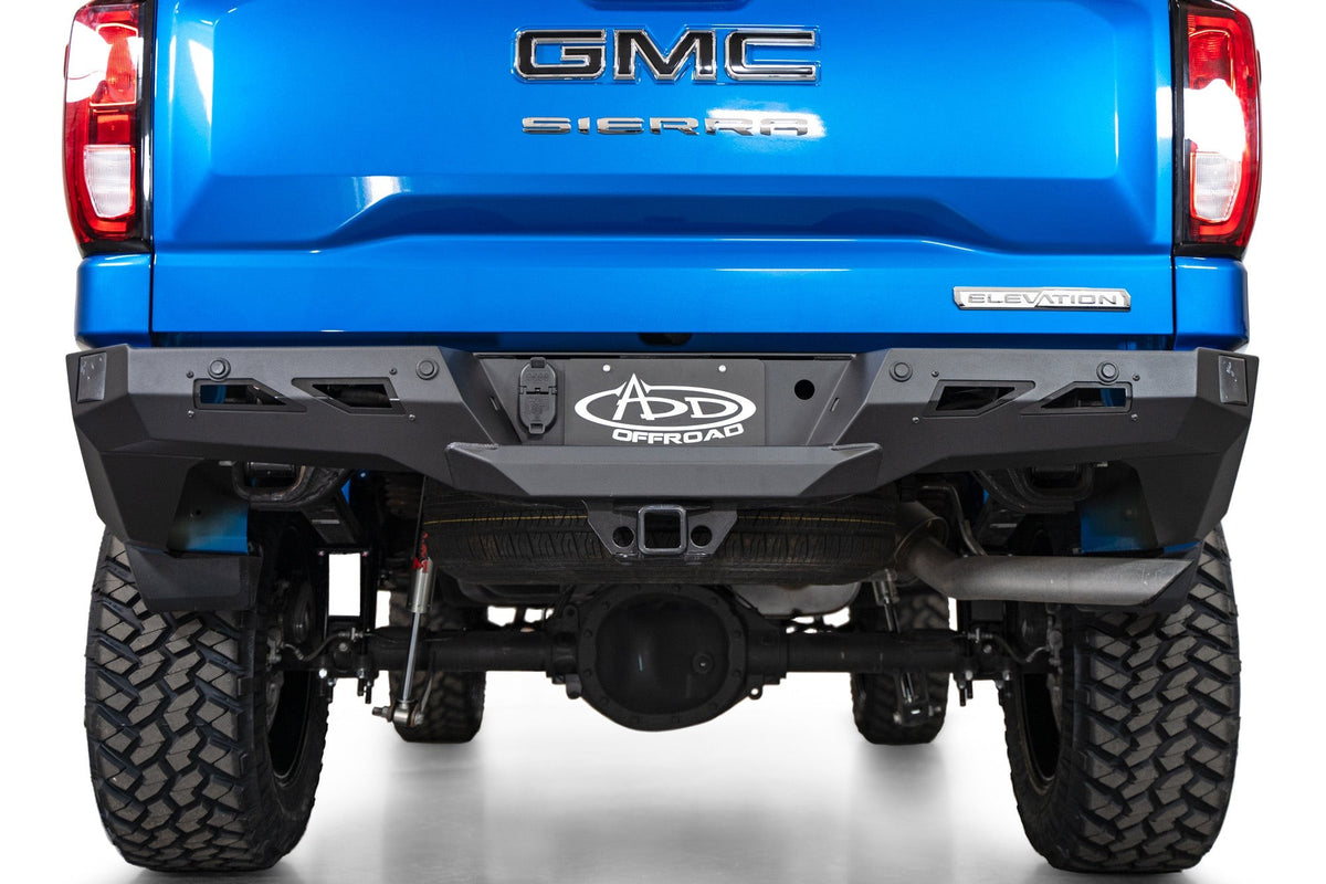 2022-2025 Chevrolet Silverado, GMC Sierra 1500 Black Label Rear Bumper Addictive Desert Designs