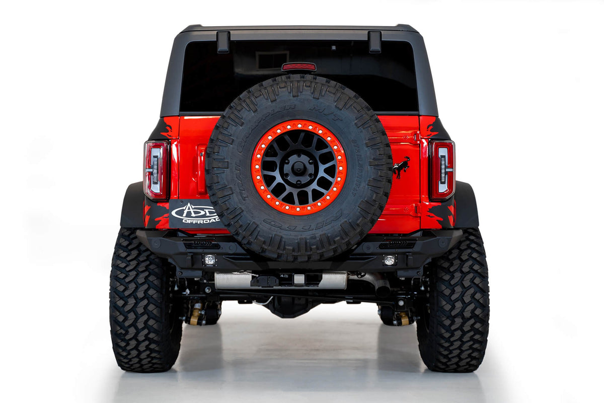 2021-2025 Ford Bronco Stealth Fighter Rear Bumper Addictive Desert Designs