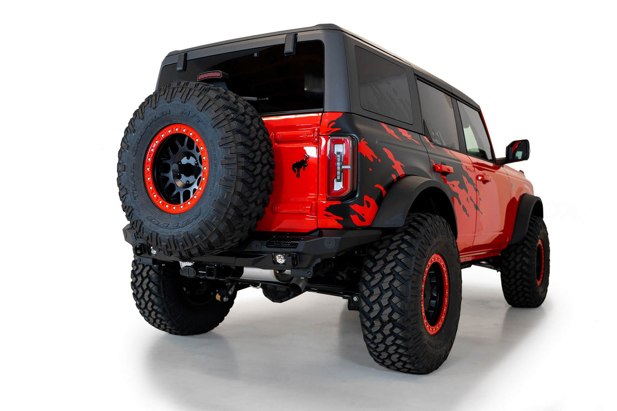 2021-2025 Ford Bronco Stealth Fighter Rear Bumper Addictive Desert Designs