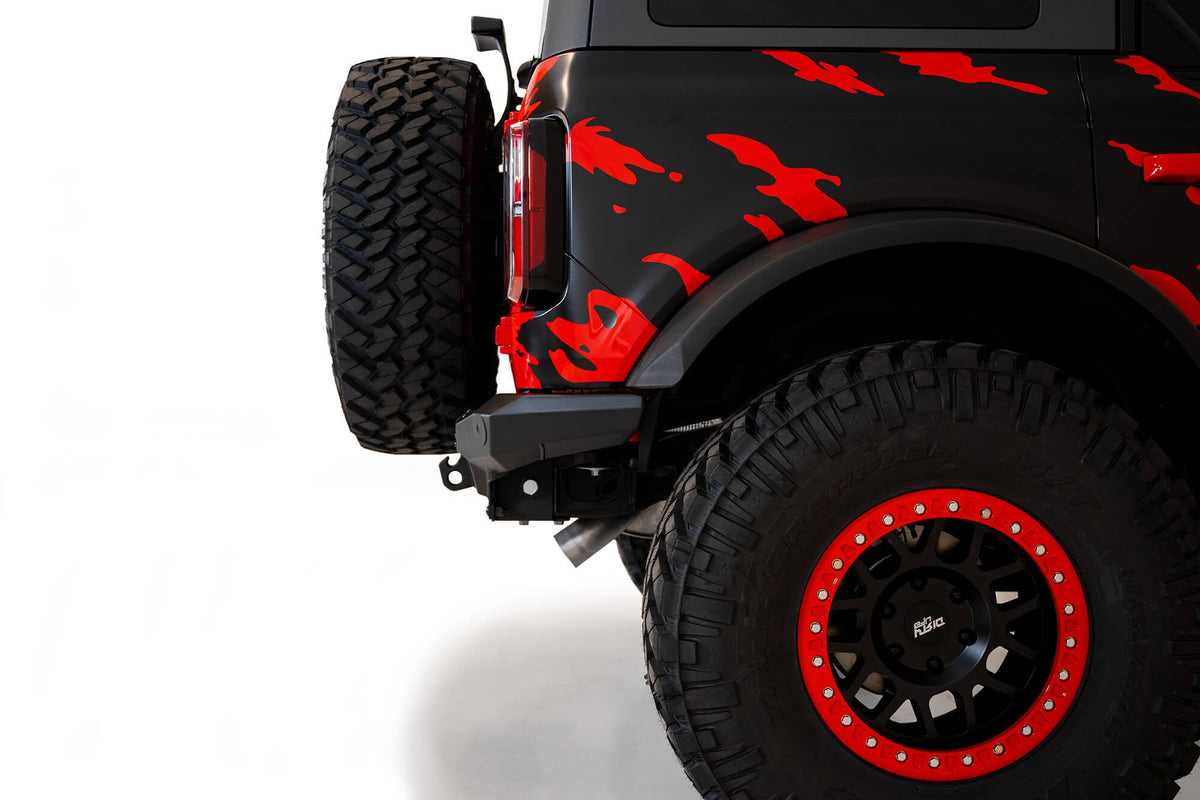 2021-2025 Ford Bronco Stealth Fighter Rear Bumper Addictive Desert Designs