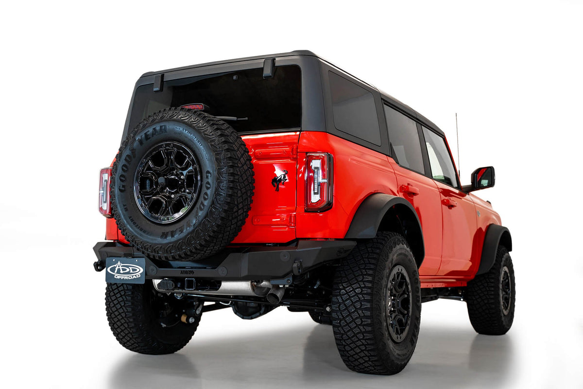 2021-2025 Ford Bronco Rock Fighter Rear Bumper Addictive Desert Designs