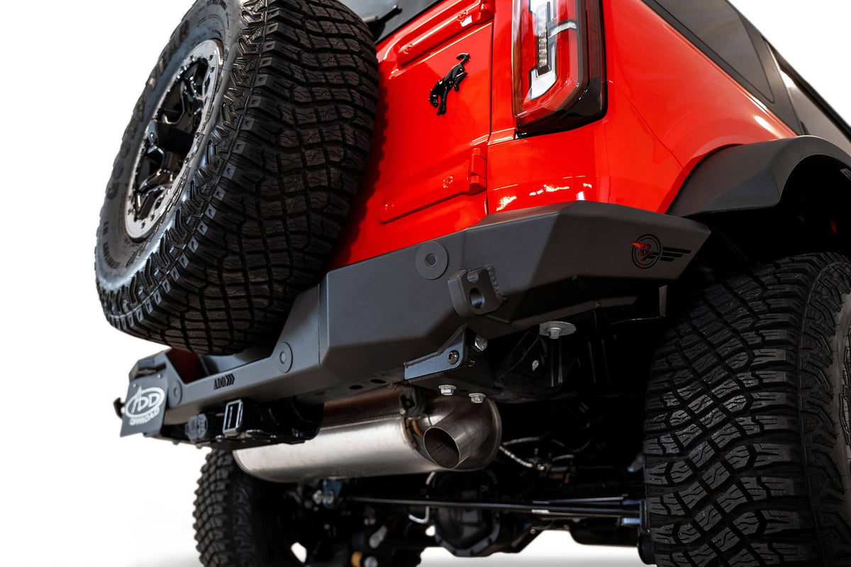 2021-2025 Ford Bronco Rock Fighter Rear Bumper Addictive Desert Designs