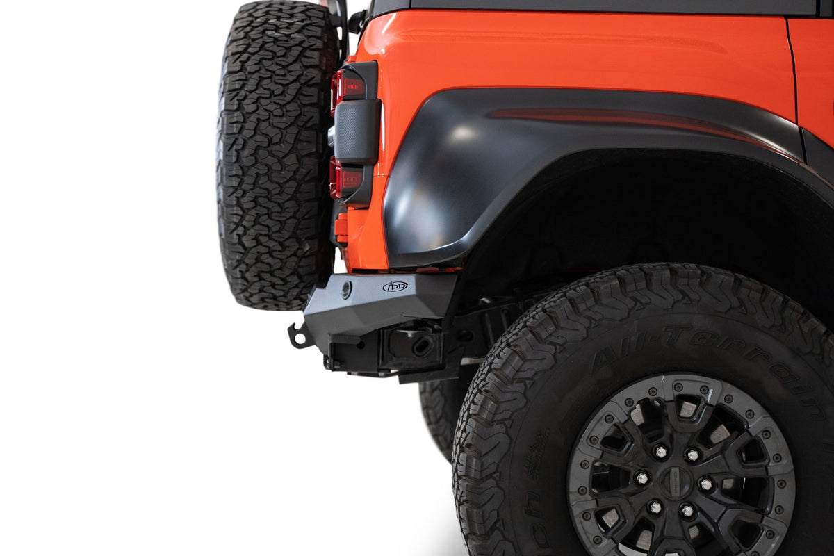 2022-2025 Ford Bronco Raptor Bomber Rear Bumper Addictive Desert Designs