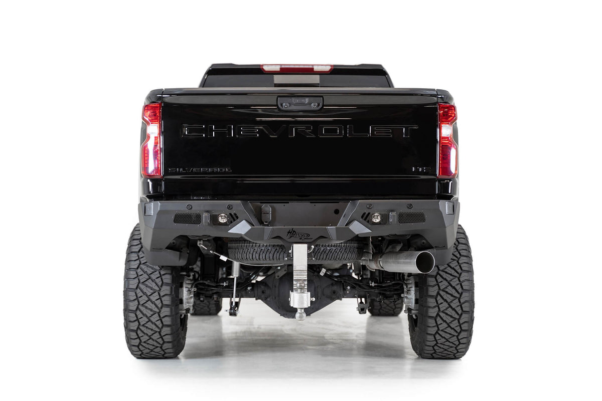 2020-2023 GMC Sierra 2500 3500, 2020-2023 Chevrolet Silverado 2500/3500 Bomber HD Rear Bumper Addictive Desert Designs