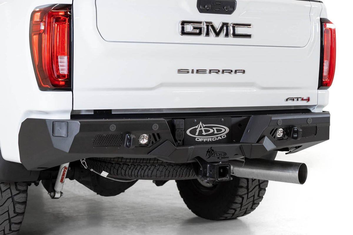 2020-2023 GMC Sierra 2500 3500, 2020-2023 Chevrolet Silverado 2500/3500 Bomber HD Rear Bumper Addictive Desert Designs