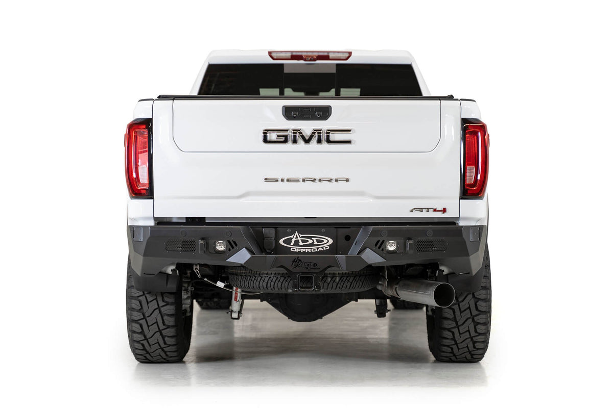 2020-2023 GMC Sierra 2500 3500, 2020-2023 Chevrolet Silverado 2500/3500 Bomber HD Rear Bumper Addictive Desert Designs
