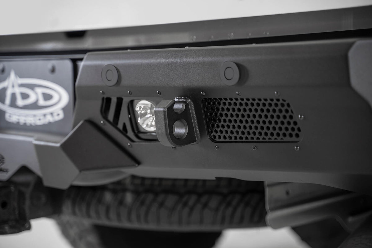 2020-2023 GMC Sierra 2500 3500, 2020-2023 Chevrolet Silverado 2500/3500 Bomber HD Rear Bumper Addictive Desert Designs