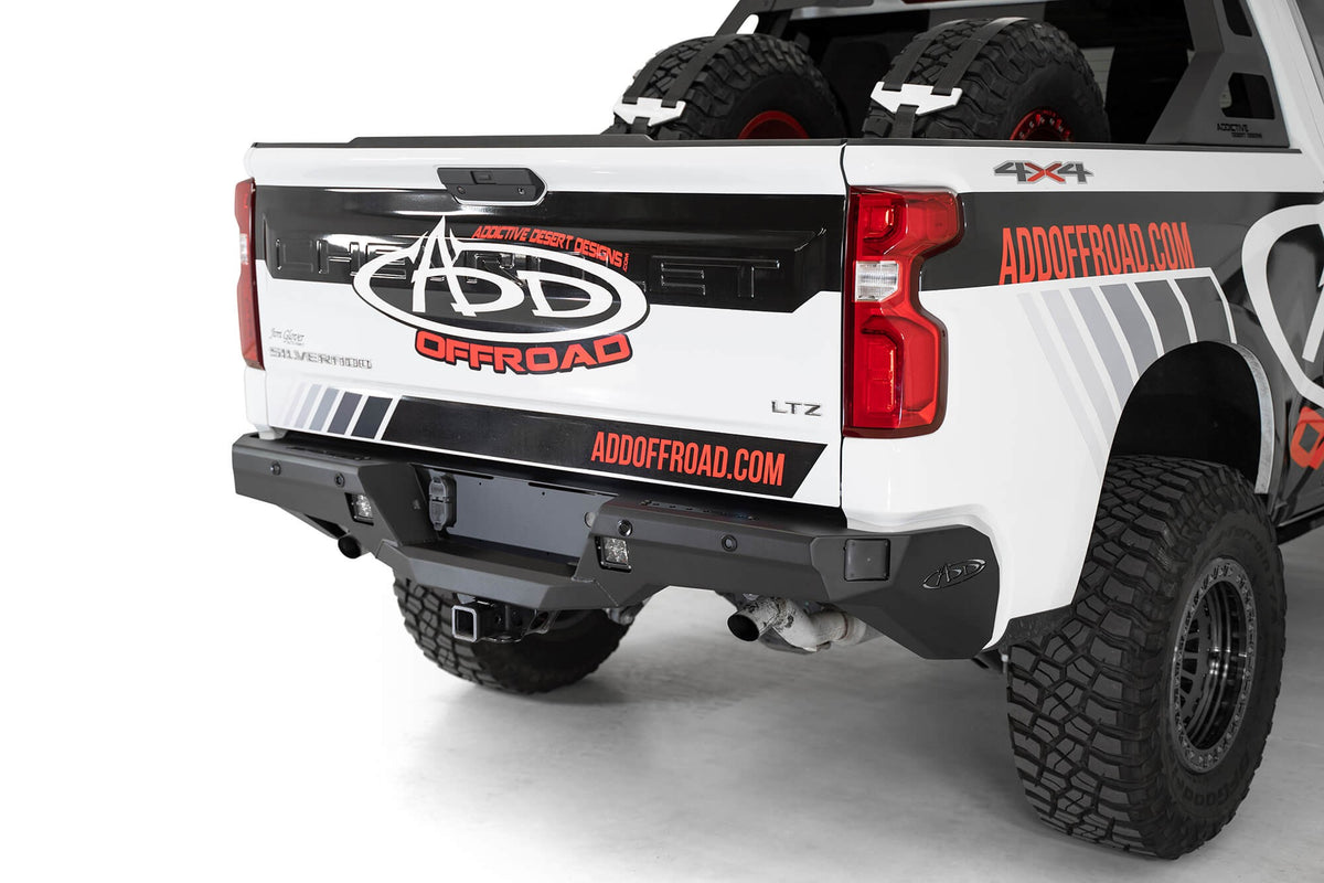 2019-2022 Chevrolet Silverado 1500 2019-2022 GMC Sierra 1500 Stealth Rear Bumper Addictive Desert Designs