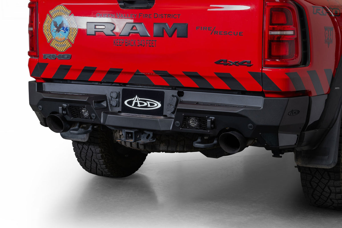 2025 Ram RHO Stealth Fighter Rear Bumper Addictive Desert Designs
