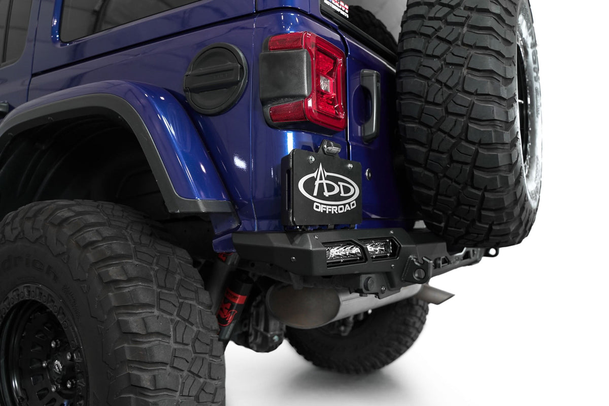 2018-2025 Jeep JL JLU Wrangler Phantom Rear Bumper Addictive Desert Designs