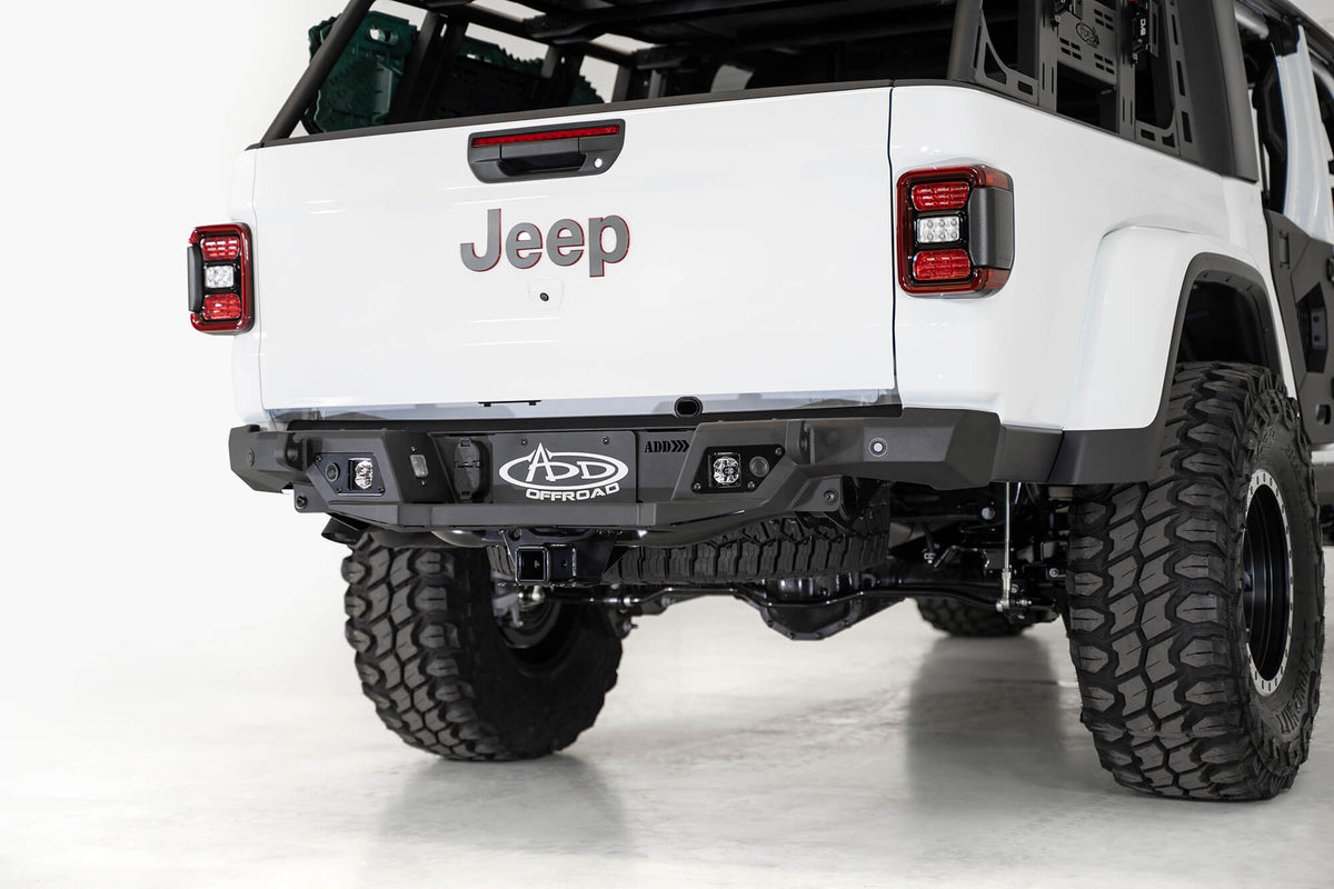 2020-2025 Jeep Gladiator JT Stealth Fighter Rear Bumper Addictive Desert Designs