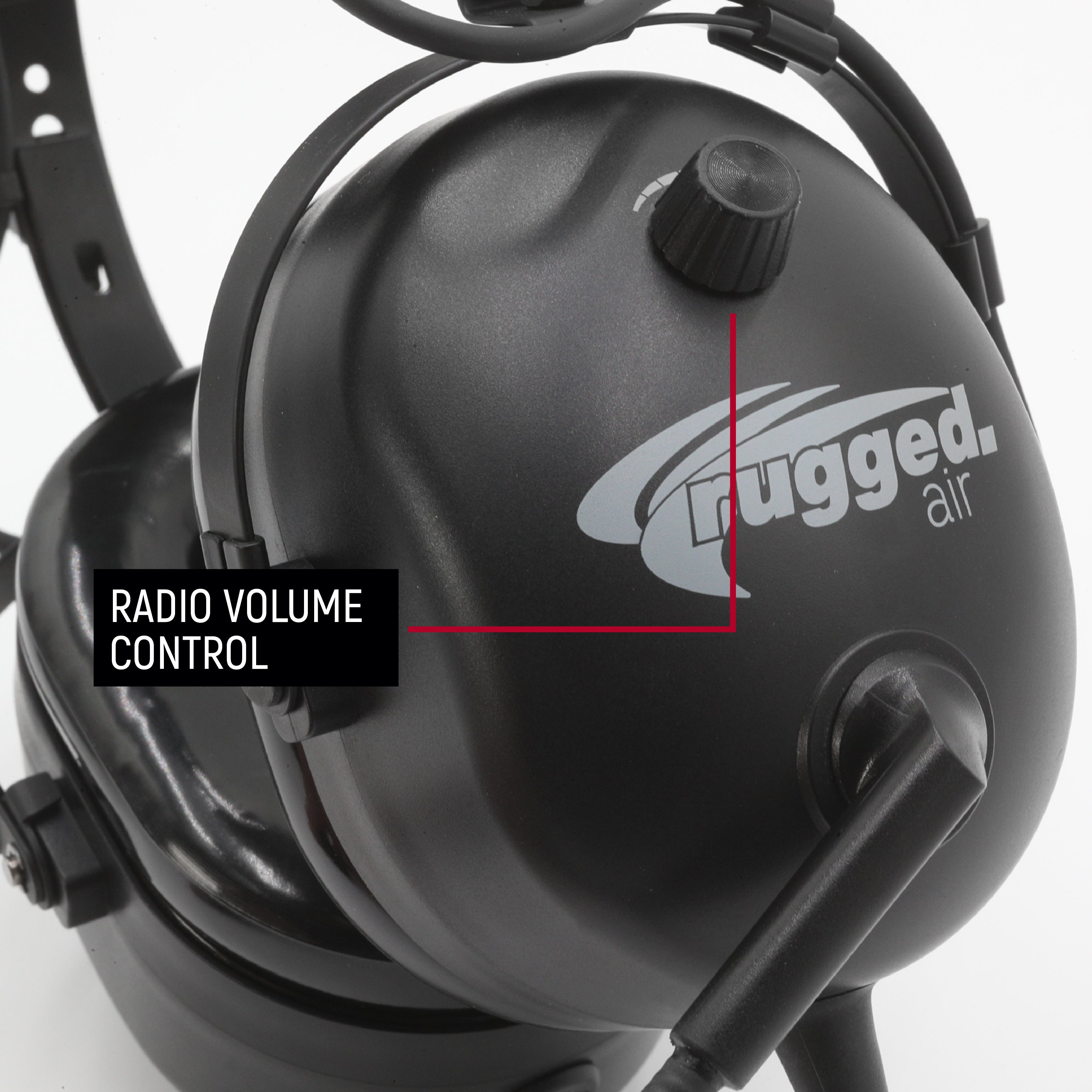 Rugged Air RA210-BT Bluetooth General Aviation Headset