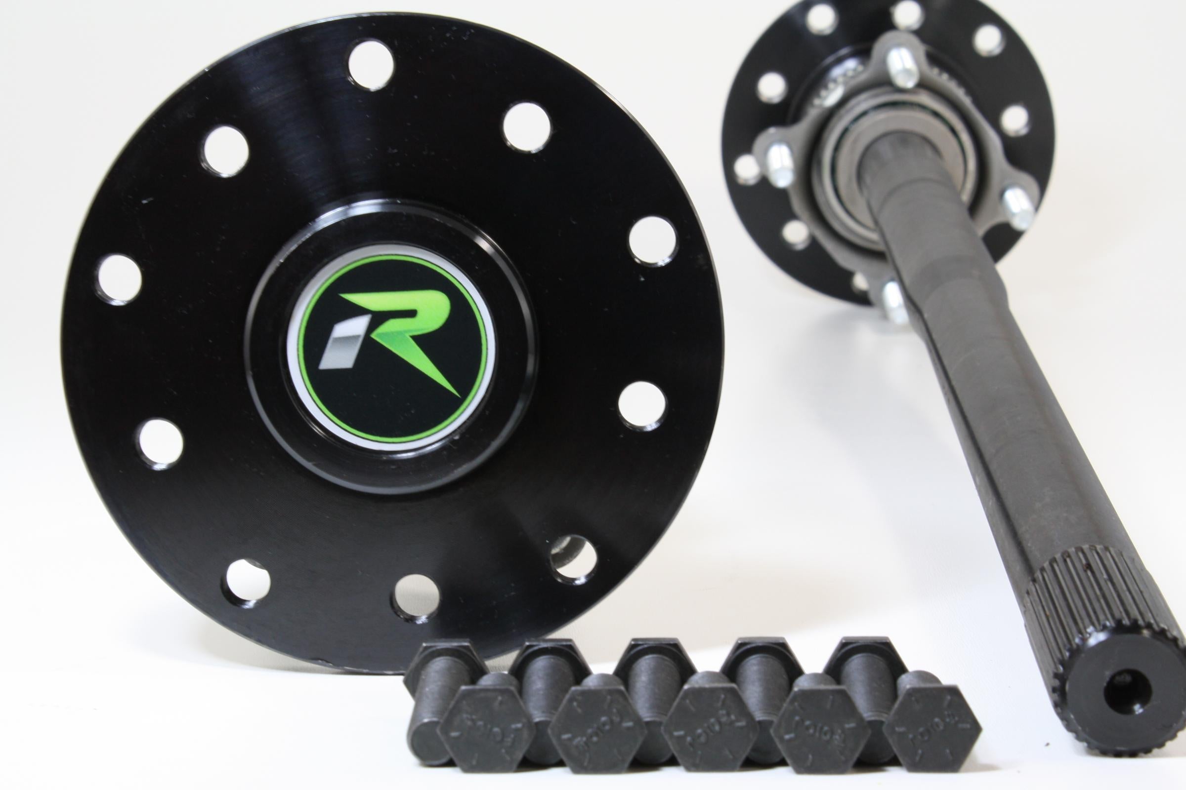 1987-06 Wrangler TJ Dana 44 4140 Chromoly Drum Brakes USA Made Rear Axle Kit Revolution Gear