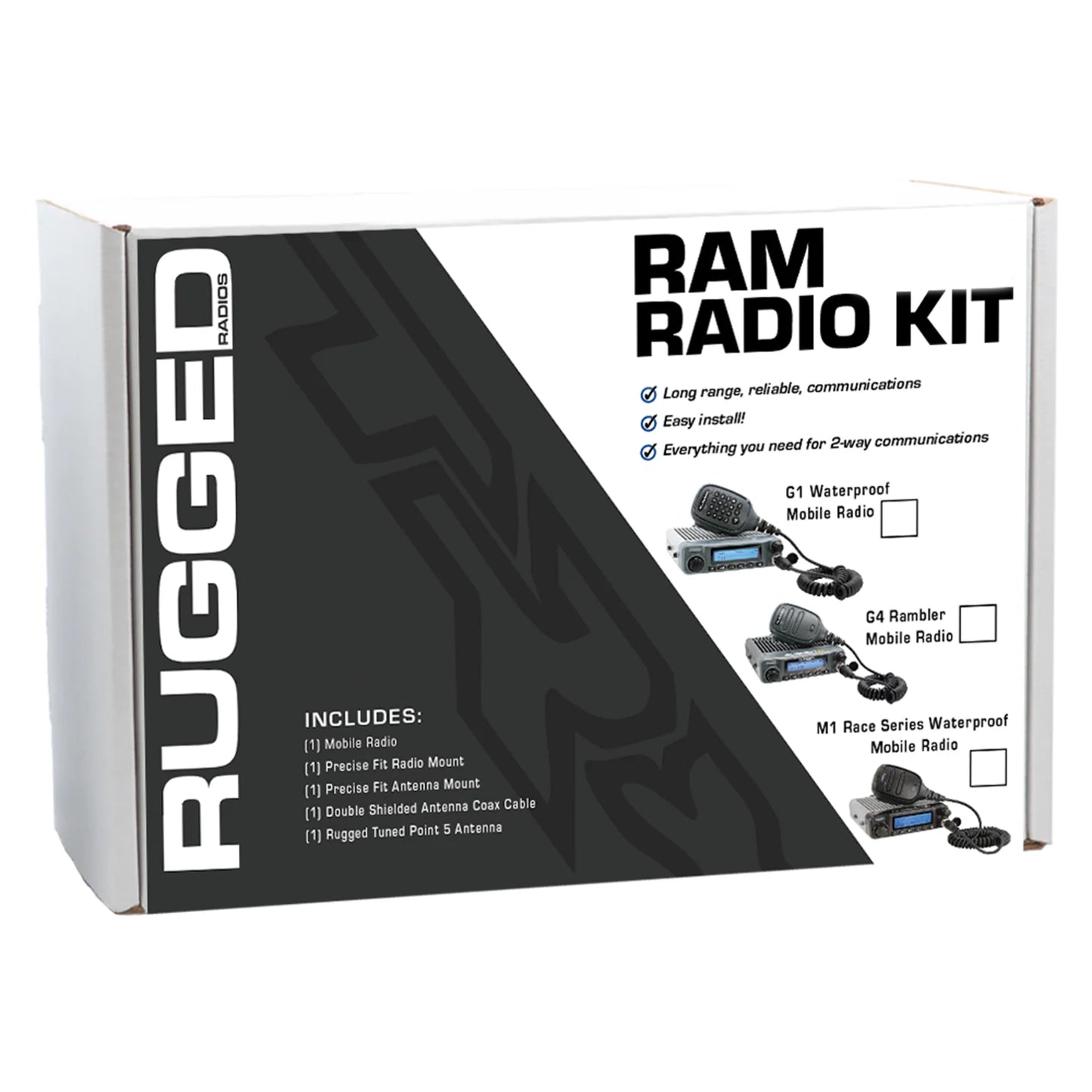 RAM Two-Way Mobile Radio Kit - G1 Waterproof