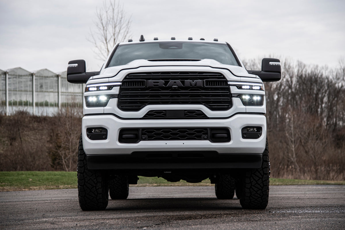 4 Inch Lift Kit w/ 4-Link | Extended Travel | Ram 3500 (25-26) 4WD | Diesel