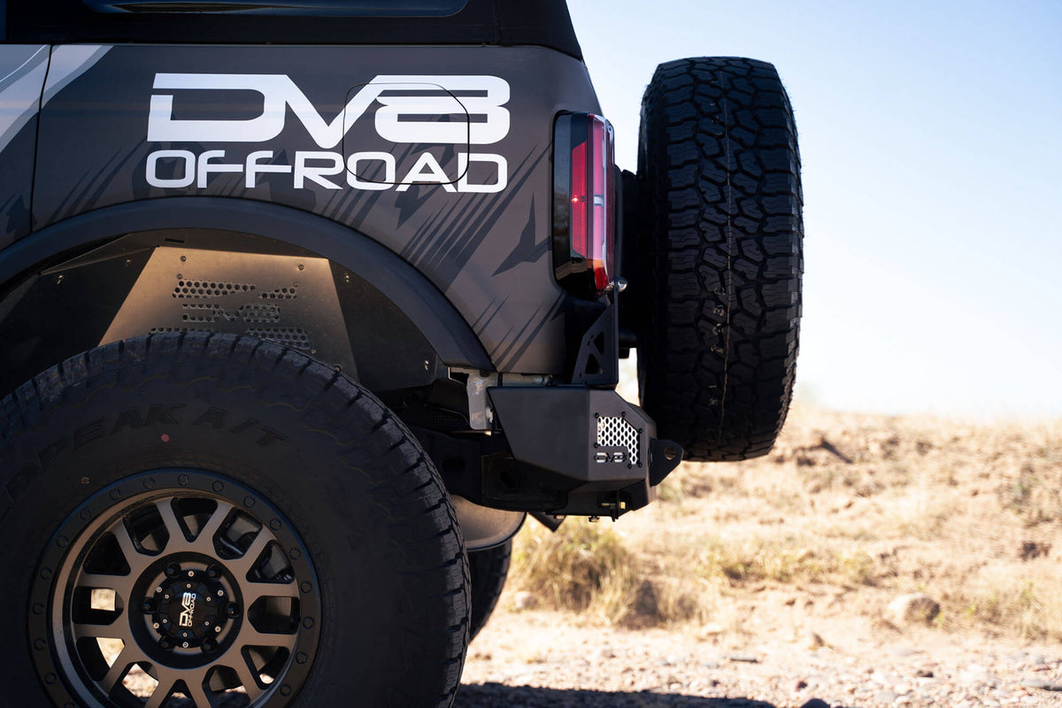 2021 2024 Ford Bronco Mto Series Rear Bumper DV8 Offroad