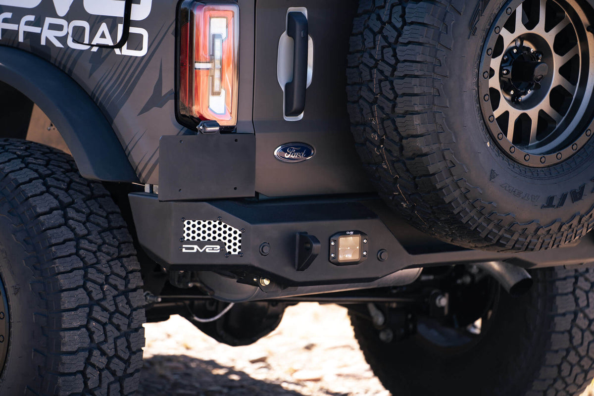 2021 2024 Ford Bronco Mto Series Rear Bumper DV8 Offroad