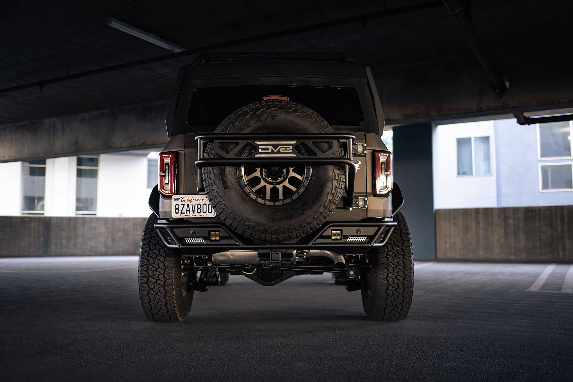 2021 2024 Ford Bronco Competition Series Rear Bumper DV8 Offroad