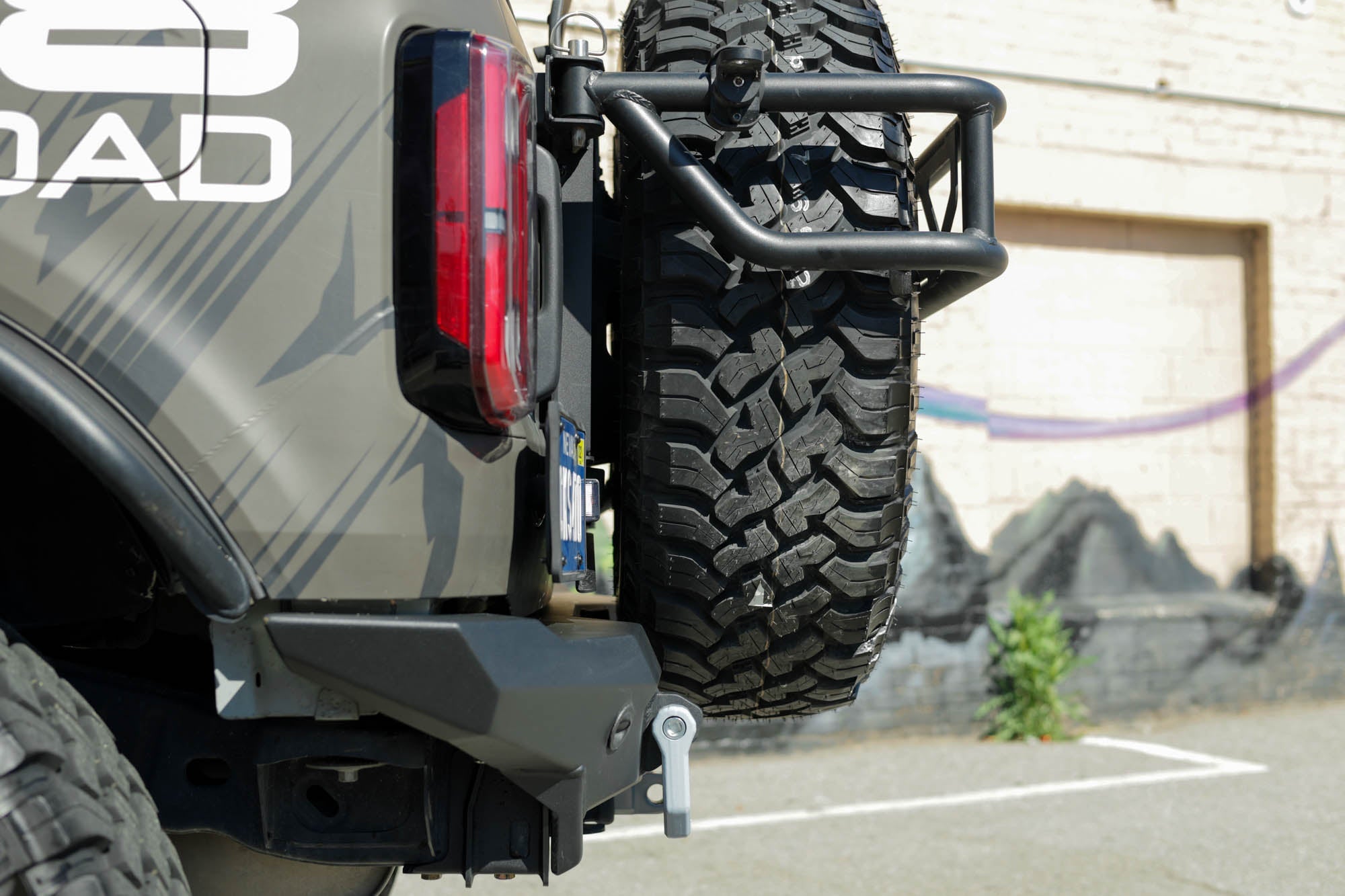 2021 2024 Ford Bronco Spec Series Rear Bumper DV8 Offroad