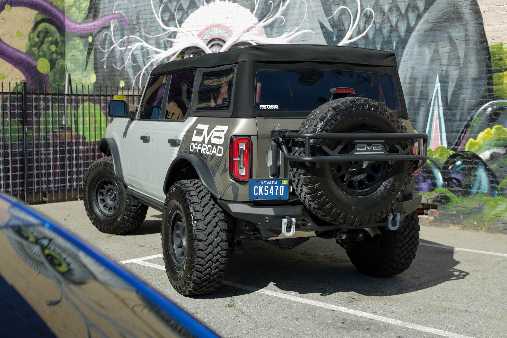 2021 2024 Ford Bronco Spec Series Rear Bumper DV8 Offroad
