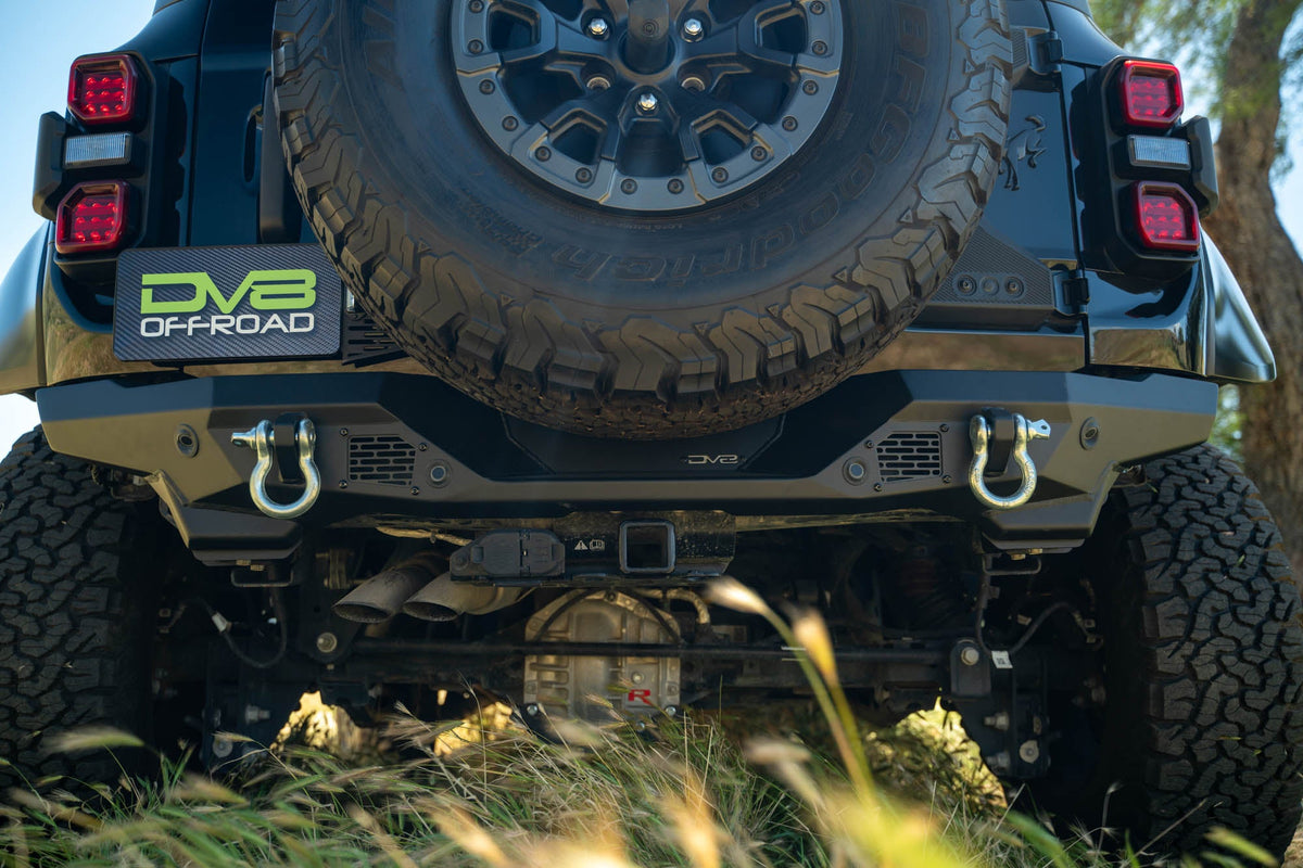 2021 2024 Ford Bronco Spec Series Rear Bumper DV8 Offroad