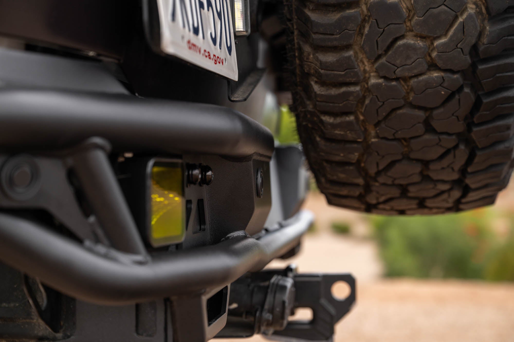 2021 2025 Ford Bronco Rear Tube Bumper DV8 Offroad