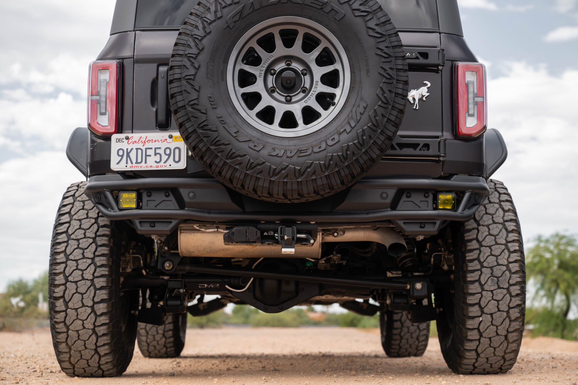 2021 2025 Ford Bronco Rear Tube Bumper DV8 Offroad