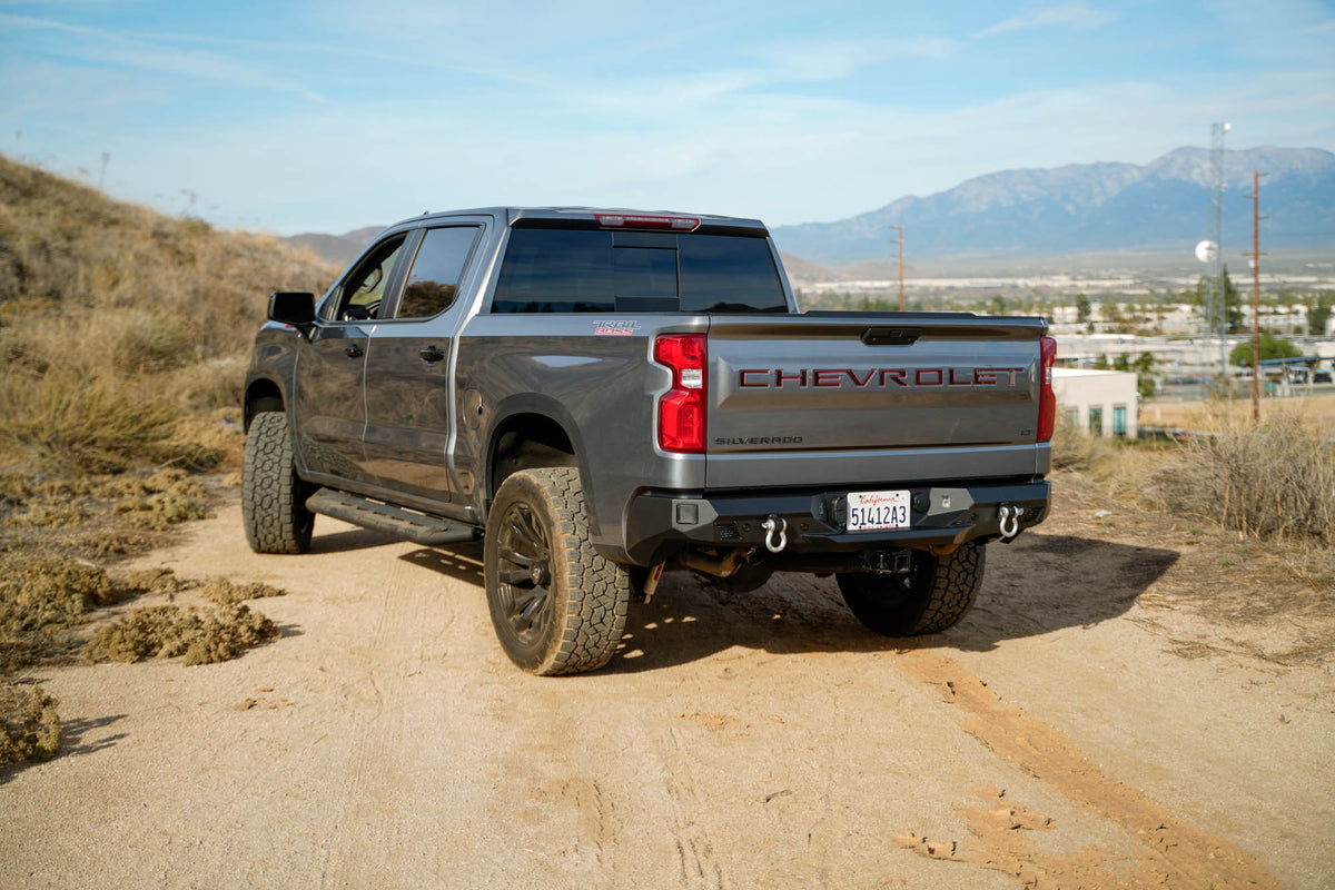 2019 2025 Chevrolet Silverado GMC Sierra1500 Spec Series Rear Bumper DV8 Offroad