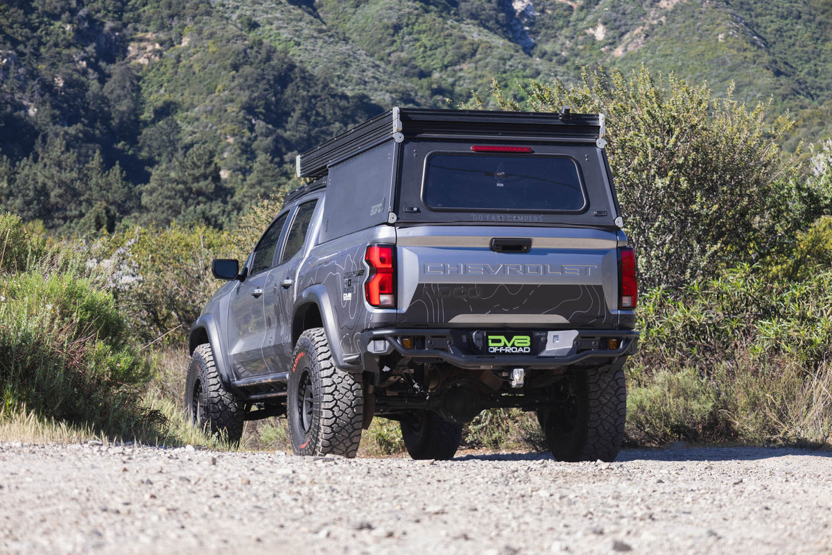 2023 2026 GMC Canyon & Chevy Colorado Tube Rear Bumper DV8 Offroad