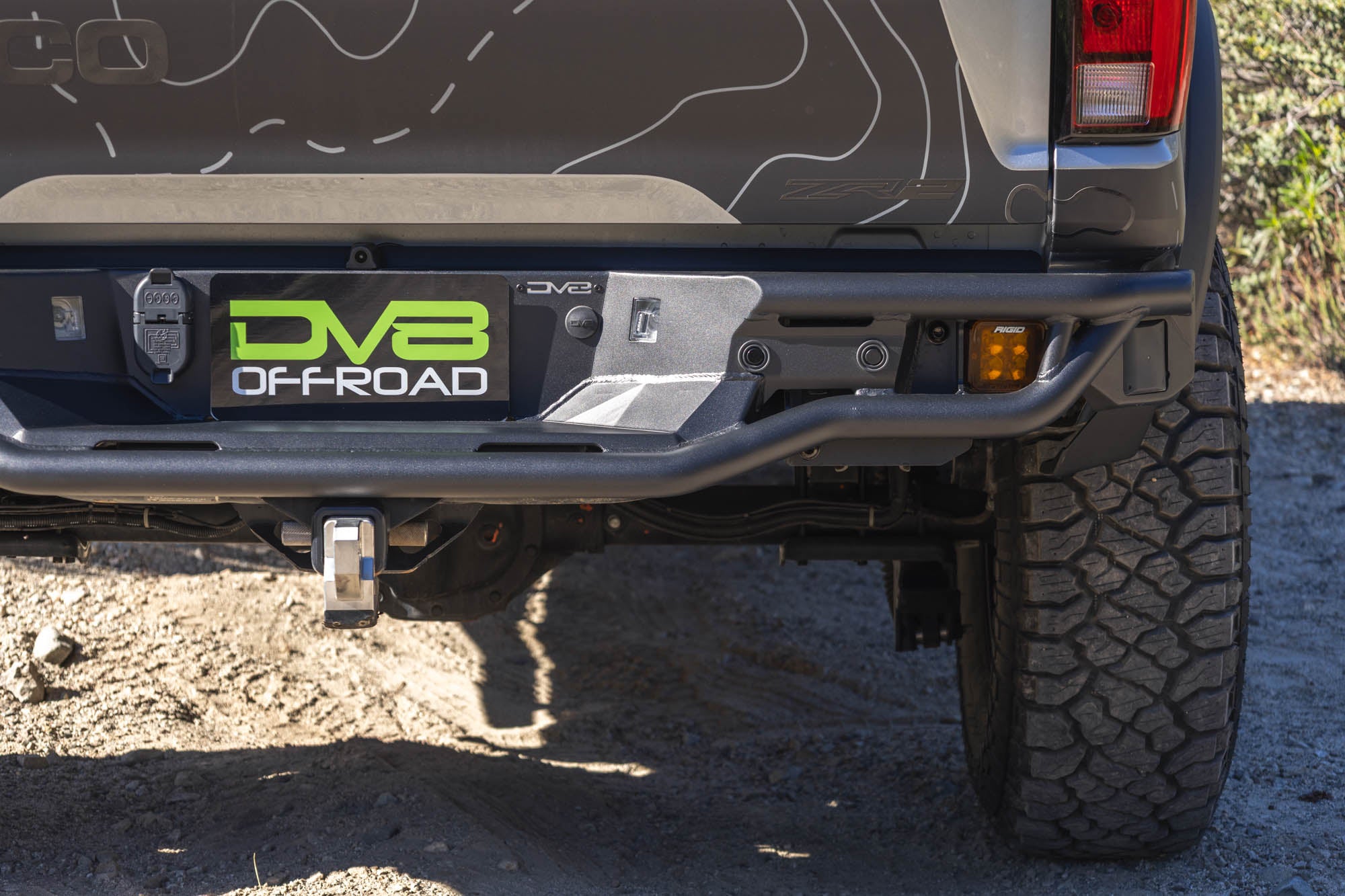 2023 2026 GMC Canyon & Chevy Colorado Tube Rear Bumper DV8 Offroad