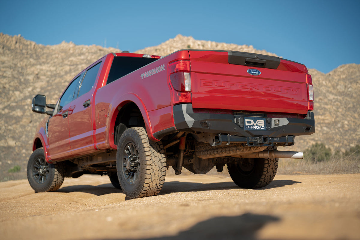 2017 2025 Ford Super Duty Spec Series Rear Bumper DV8 Offroad
