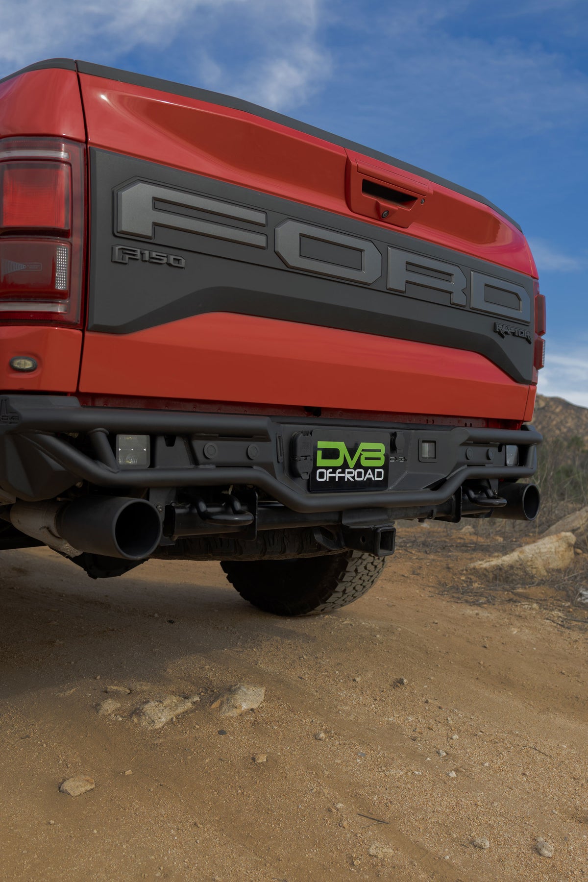 2017 2020 Ford F 150 Raptor Tube Rear Bumper DV8 Offroad