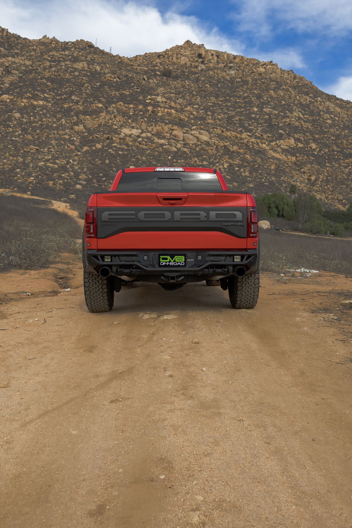 2017 2020 Ford F 150 Raptor Tube Rear Bumper DV8 Offroad