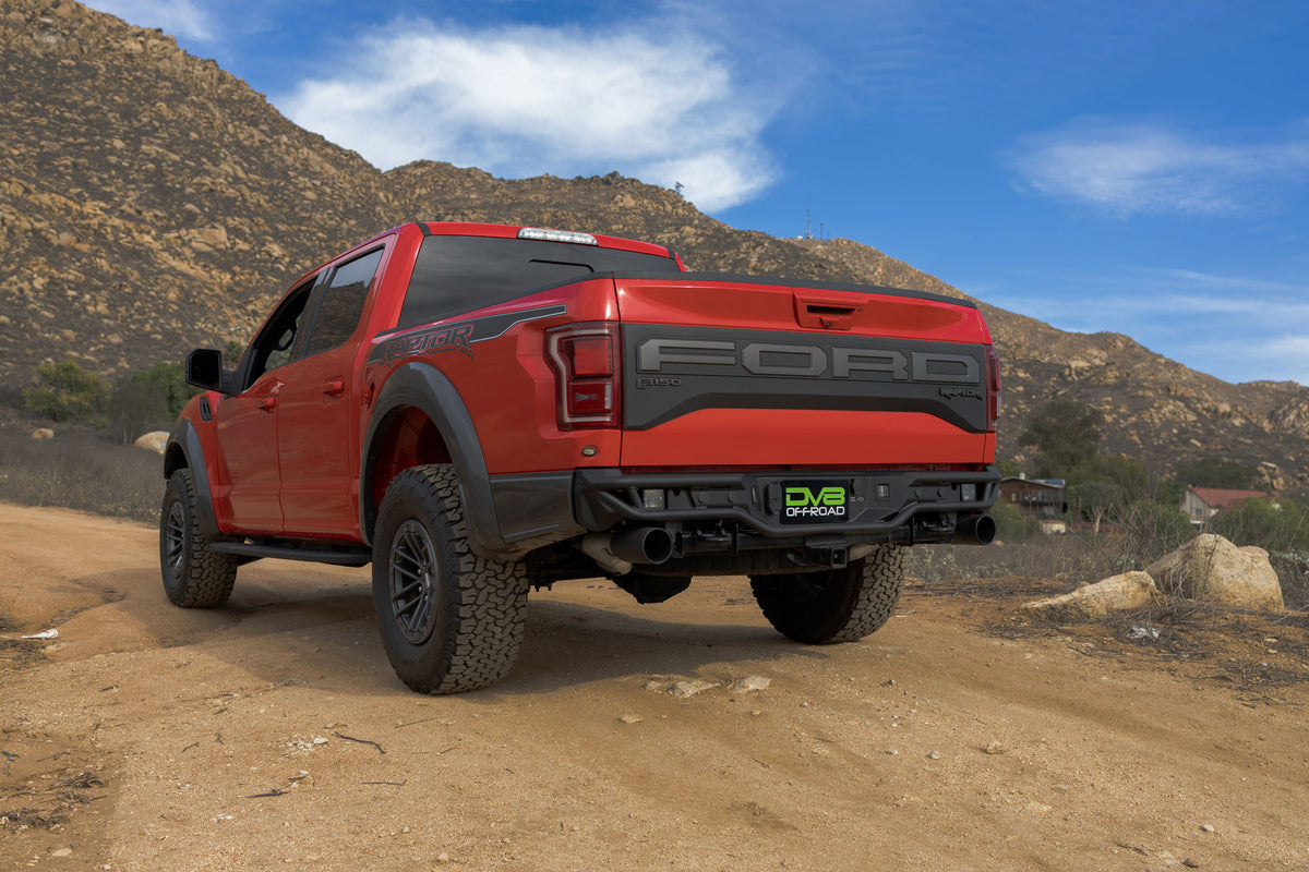 2017 2020 Ford F 150 Raptor Tube Rear Bumper DV8 Offroad