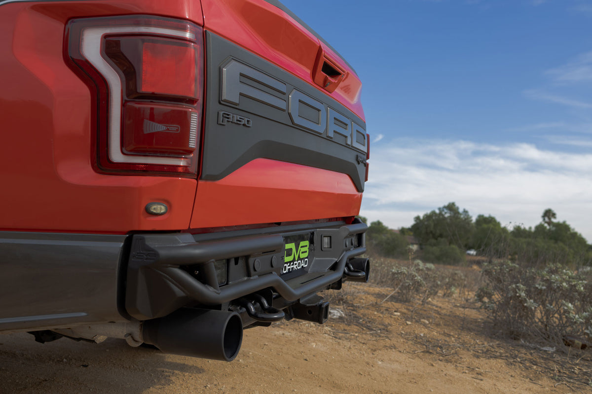 2017 2020 Ford F 150 Raptor Tube Rear Bumper DV8 Offroad