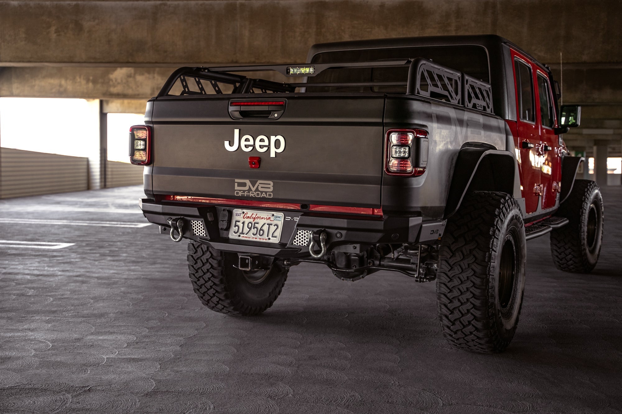 2020 2025 Jeep Gladiator Fs 7 Series Rear Bumper DV8 Offroad