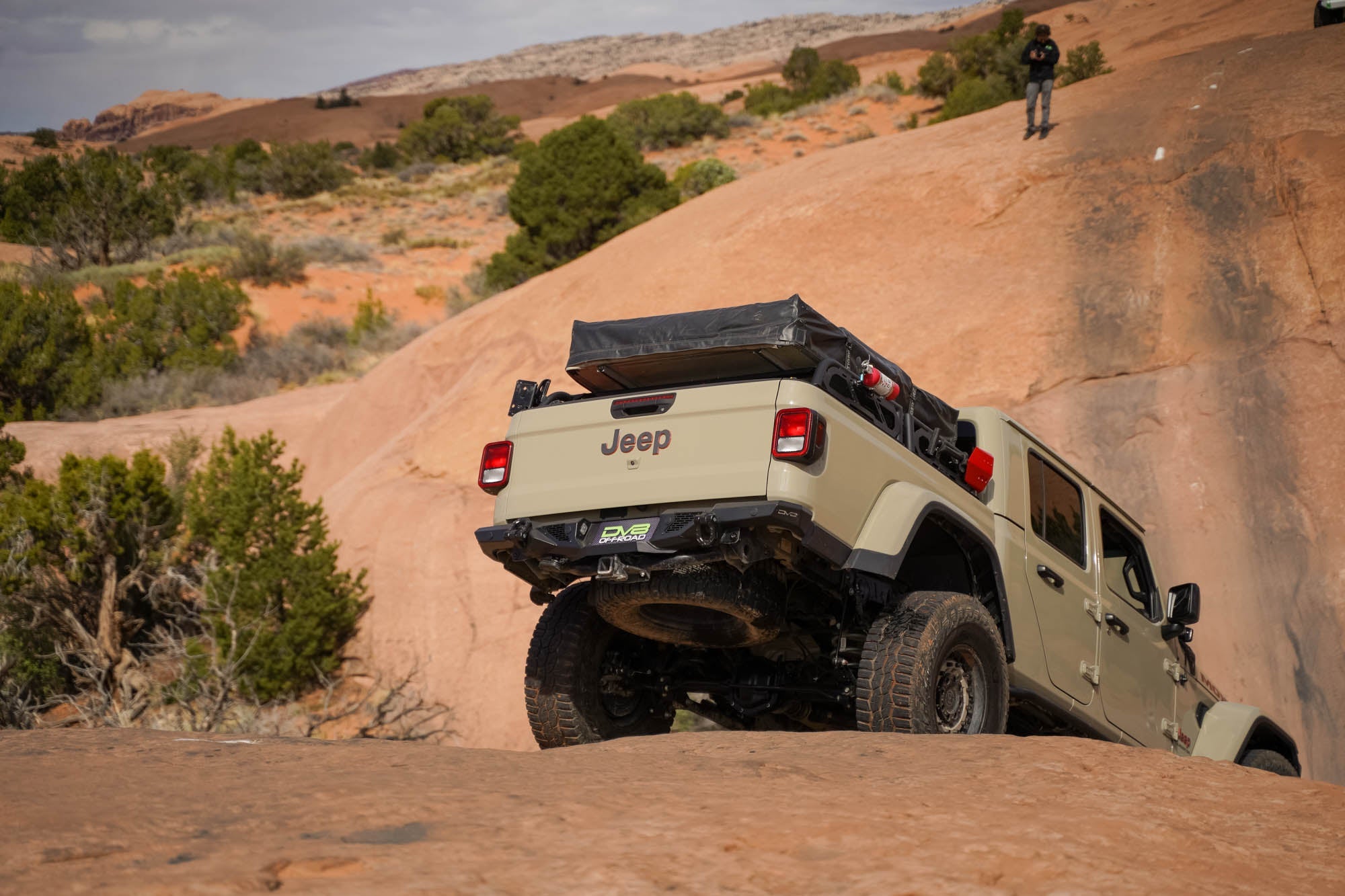2020 2025 Jeep Gladiator Spec Series Rear Bumper DV8 Offroad