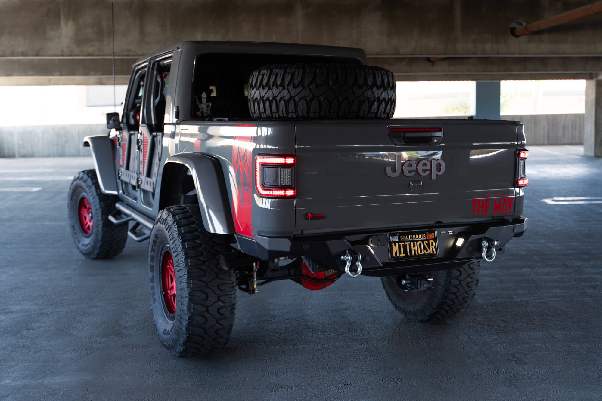 2020 2025 Jeep Gladiator Fs 15 Series Rear Bumper DV8 Offroad