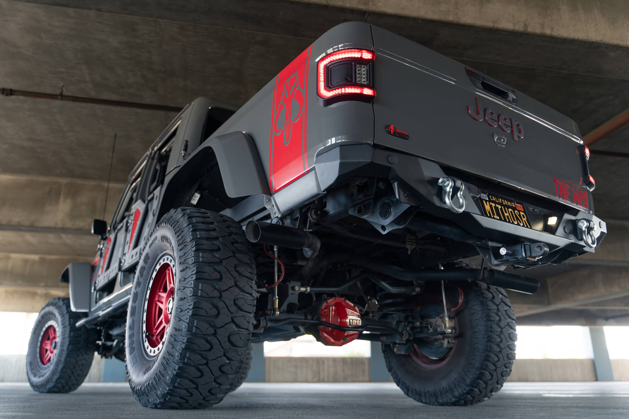 2020 2025 Jeep Gladiator Fs 15 Series Rear Bumper DV8 Offroad