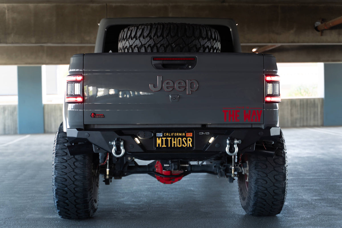 2020 2025 Jeep Gladiator Fs 15 Series Rear Bumper DV8 Offroad