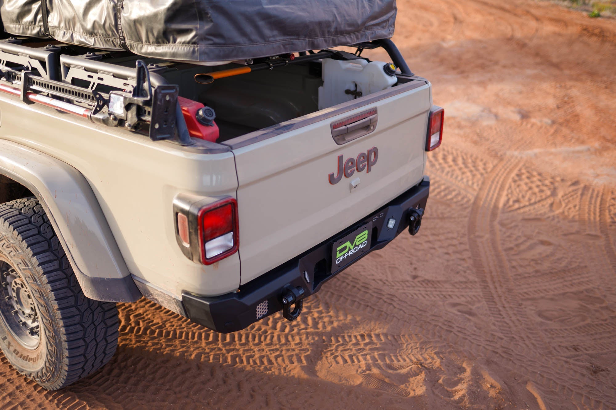2020 2025 Jeep Gladiator JT Mto Series Rear Bumper DV8 Offroad