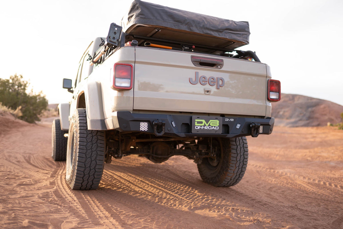 2020 2025 Jeep Gladiator JT Mto Series Rear Bumper DV8 Offroad