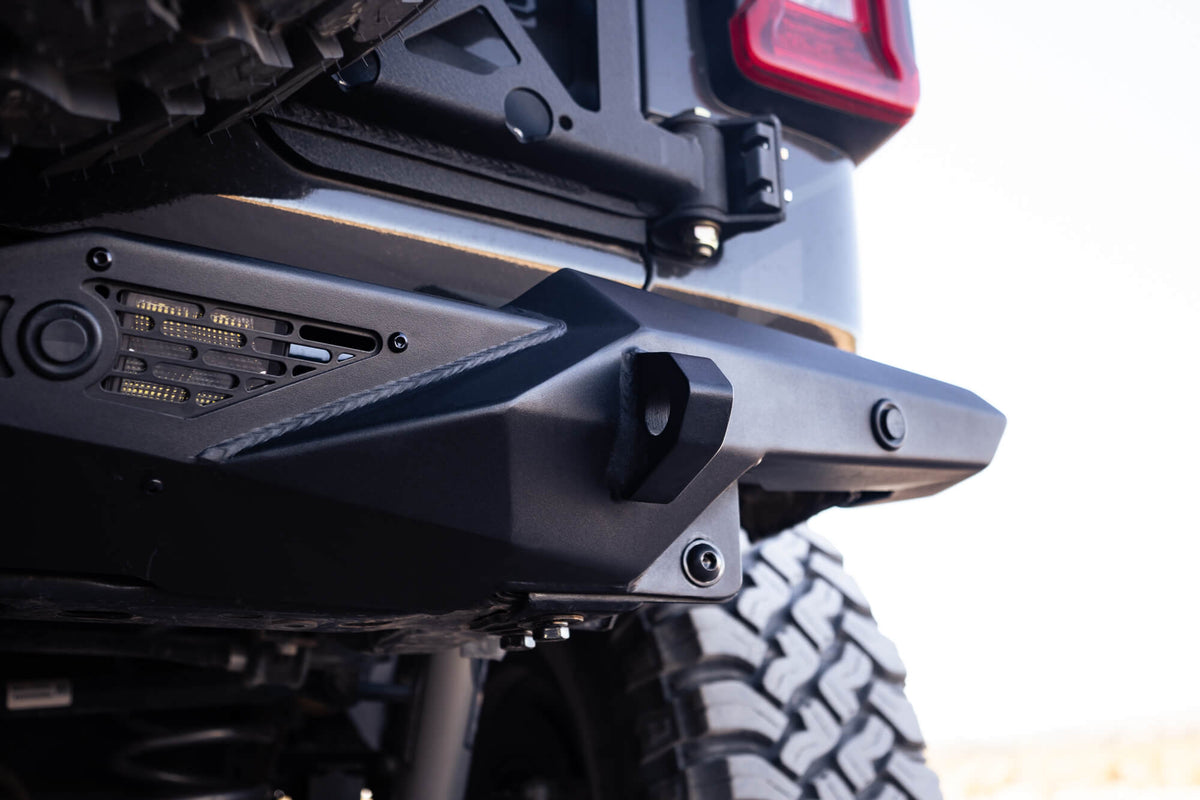 2018 2025 Jeep Wrangler JL JLU Spec Series Rear Bumper DV8 Offroad
