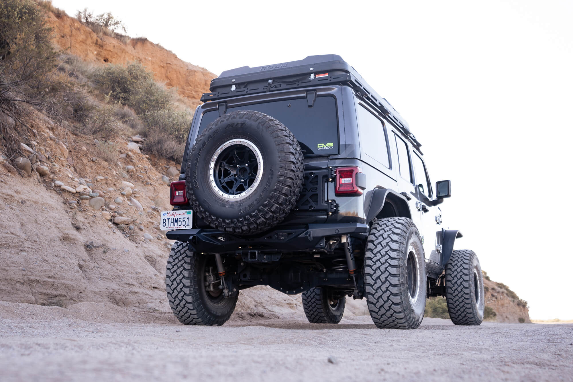 2018 2025 Jeep Wrangler JL JLU Spec Series Rear Bumper DV8 Offroad