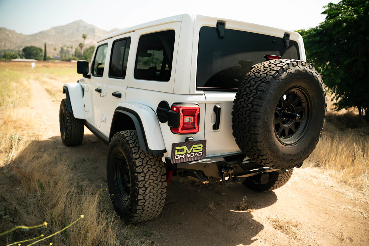 2018 2025 Jeep Wrangler Fs 15 Series Rear Bumper DV8 Offroad