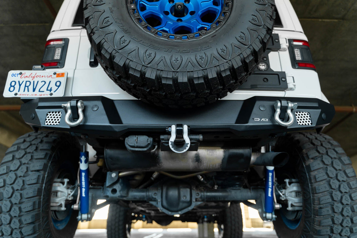 2018 2025 Jeep Wrangler Fs 7 Series Rear Bumper DV8 Offroad