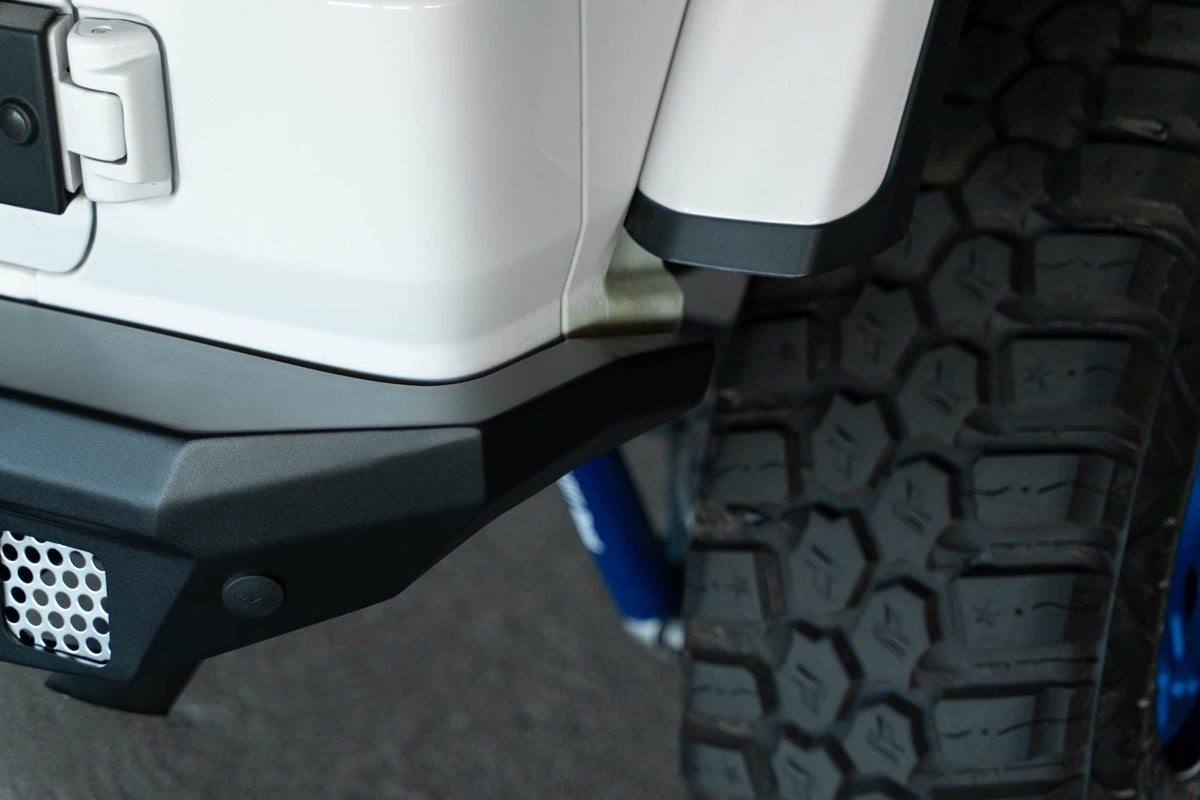 2018 2025 Jeep Wrangler Fs 7 Series Rear Bumper DV8 Offroad