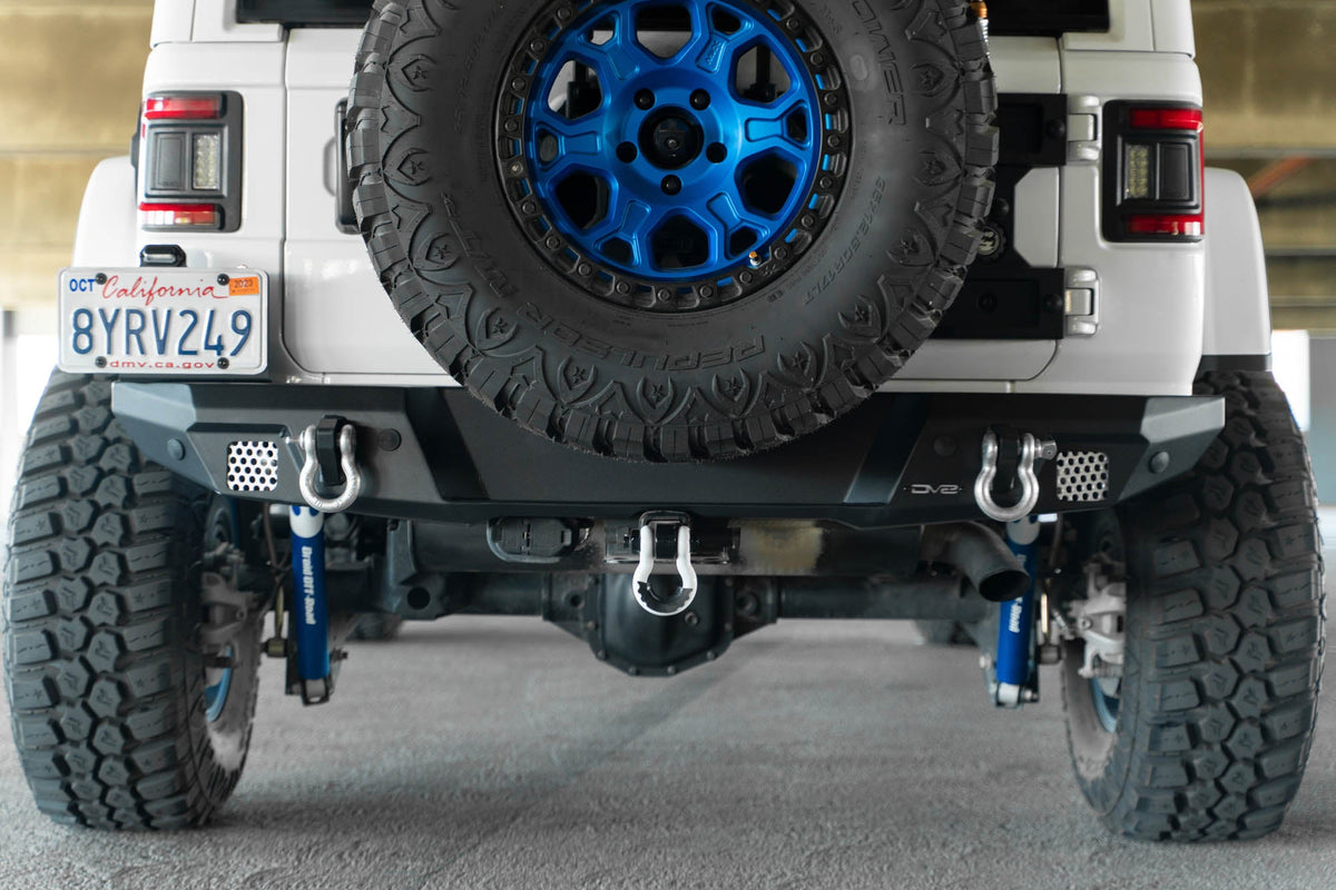 2018 2025 Jeep Wrangler Fs 7 Series Rear Bumper DV8 Offroad
