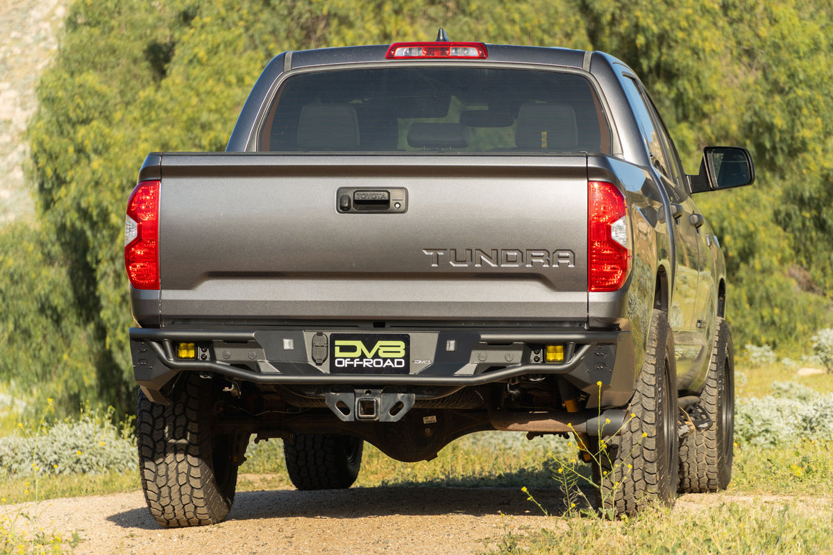 2014 2021 Toyota Tundra Tube Rear Bumper DV8 Offroad