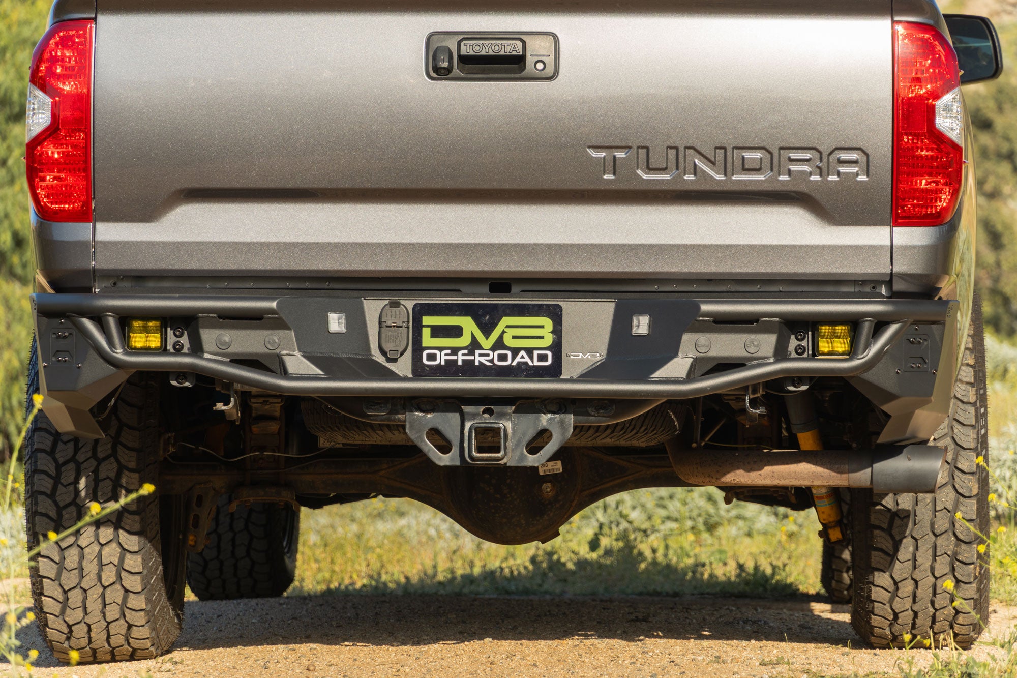 2014 2021 Toyota Tundra Tube Rear Bumper DV8 Offroad